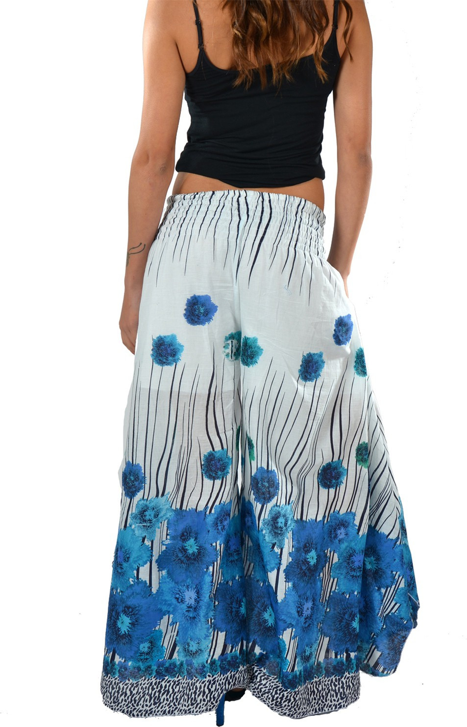Striyah Couture Floral Print Cotton Womens Harem Pants