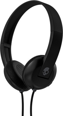 Skullcandy Mobile Phones, Tablets - Skullcandy Uproar S5URHT-456 Wired Headphones(Grey Black, On the Ear)