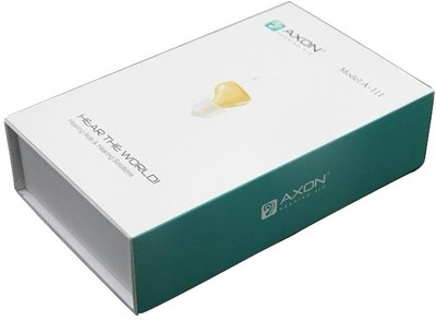 Axon Invisible Digital Mini Left Sound Amplifier A01 A-111-L-001 In the Ear Hearing Aid(Beige)