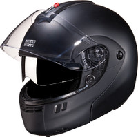 Studds Ninja 3G Double Visor Motorsports Helmet(Matt Black)