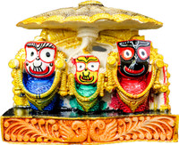 THE HOLY MART Polyresin Home Temple(Height: 2.4 cm)