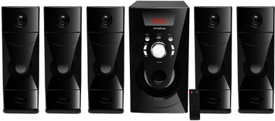 Krisons 5.1 BLUETOOTH KRISONS (Macho 5.25 Woofer) 5.1 Bluetooth Multimedia Speaker for Hom/Thatre Use 5.1 Soundbar(MP3)