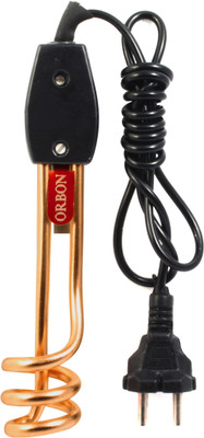 Orbon Mini Deluxe Copper 800 W Immersion Heater Rod(Water, Tea, Coffee, Soup, Any Other Liquid Etc.)