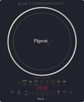 Pigeon Rapido Anti Skid Induction Cooktop(Black, Touch Panel)