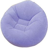 Intex 68569 Vinyl 1 Seater Inflatable Sofa(Color - Purple)