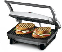 Nova 2 SLICE SANDWICH MAKER Grill(Black & Steel)