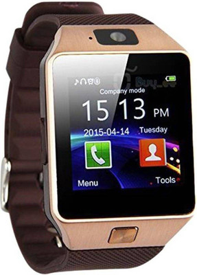 Sk Mobile Phones, Tablets - SK sk33 Smartwatch(Gold Strap)