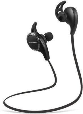 CrossBeats Ultra-V2 Stereo Dynamic Wireless Headphones bluetooth Headphones(Black, In the Ear)