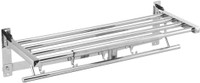 AAI NEW CLASSIC FOLDING ROUND TOWEL RACK 24 INCH STAINLESS STEEL Stainless Steel Wall Shelf(Number of Shelves - 1, Steel)