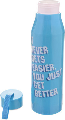 TRUENOW Ventures Pvt. Ltd. Sports Insulated unbreakable with Handle 500 ml Bottle(Pack of 1, Blue)