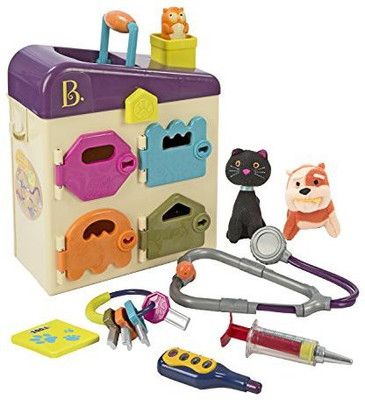B. Toys Pet Vet Clinic. Become a Veterinarian and Play Pet Doctor In Your Very Own Animal Hospital
