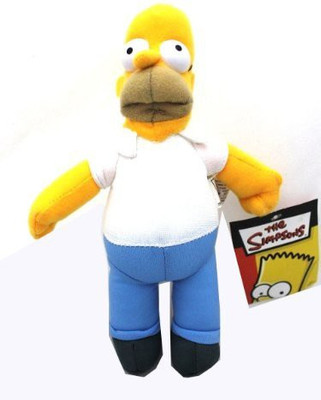 20th Century Fox 10In Tall Homer Simpson Plush - Small Plush Characters - 10 inch(Multicolor)