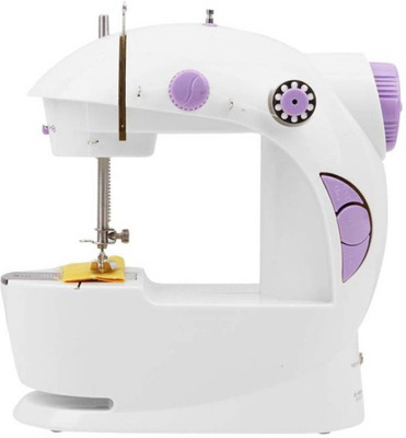 Bluebells India Bluebells India Stylish 4 in 1 Mini Electric Sewing Silai Machine with Foot Pedal Adapter, Portable Compact Machine Electric Sew available at Flipkart for Rs.1178