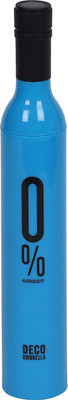 UMBEUK5FWQKK2FE6-flipkart.com Home Story Home Story Fashionable Wine Bottle Blue 110 cm Travel Umbrella Umbrella(Picton Blue)