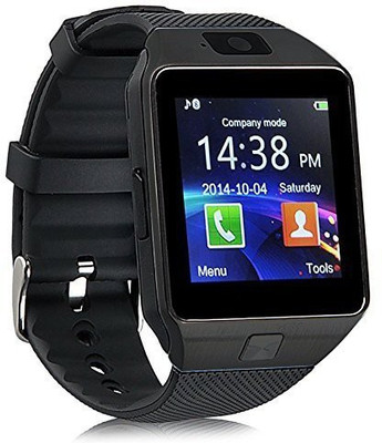 abile Mobile Phones, Tablets - Abile Rock Gun Metal Grey Smartwatch(Black Strap Regular)