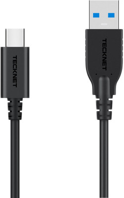 tecknet Mobile Phones, Tablets - Tecknet TA100 1M USB C Type Cable(Black)