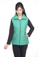 Trufit Sleeveless Solid Women's Bomber Jacket