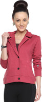 Campus Sutra Full Sleeve Solid Women's Jacket Jacket