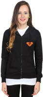 Campus Sutra Full Sleeve Solid Women's Fleece Jacket