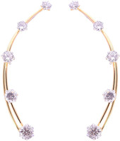 Archi Collection Solitaire Cubic Zirconia Alloy Cuff Earring RS.295.00