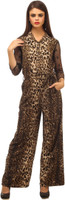 Cottinfab Animal Print Women's Jumpsuit