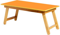 Kirat Solid Wood Study Table(Finish Color - Orange) RS.780.00