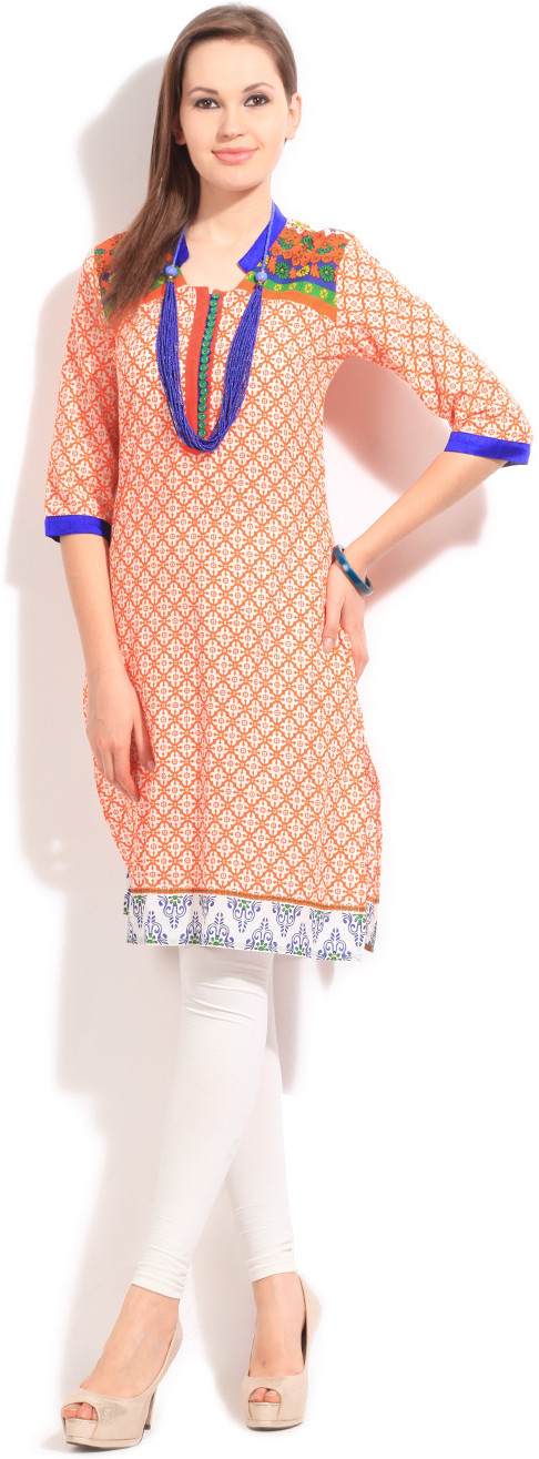 Ishwar Womens Wear Printed Womens Kurta