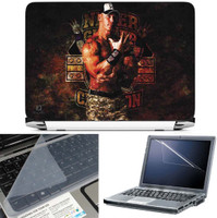 FineArts Cena 3 in 1 Laptop Skin Pack With Screen Guard & Key Protector Combo Set(Multicolor) RS.269.00