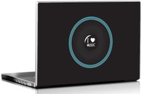 Seven Rays Love Music Speaker Vinyl Laptop Decal 15.6 RS.275.00
