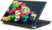 Artifa Colored Dices Vinyl Laptop Decal 15.6 RS.289.00