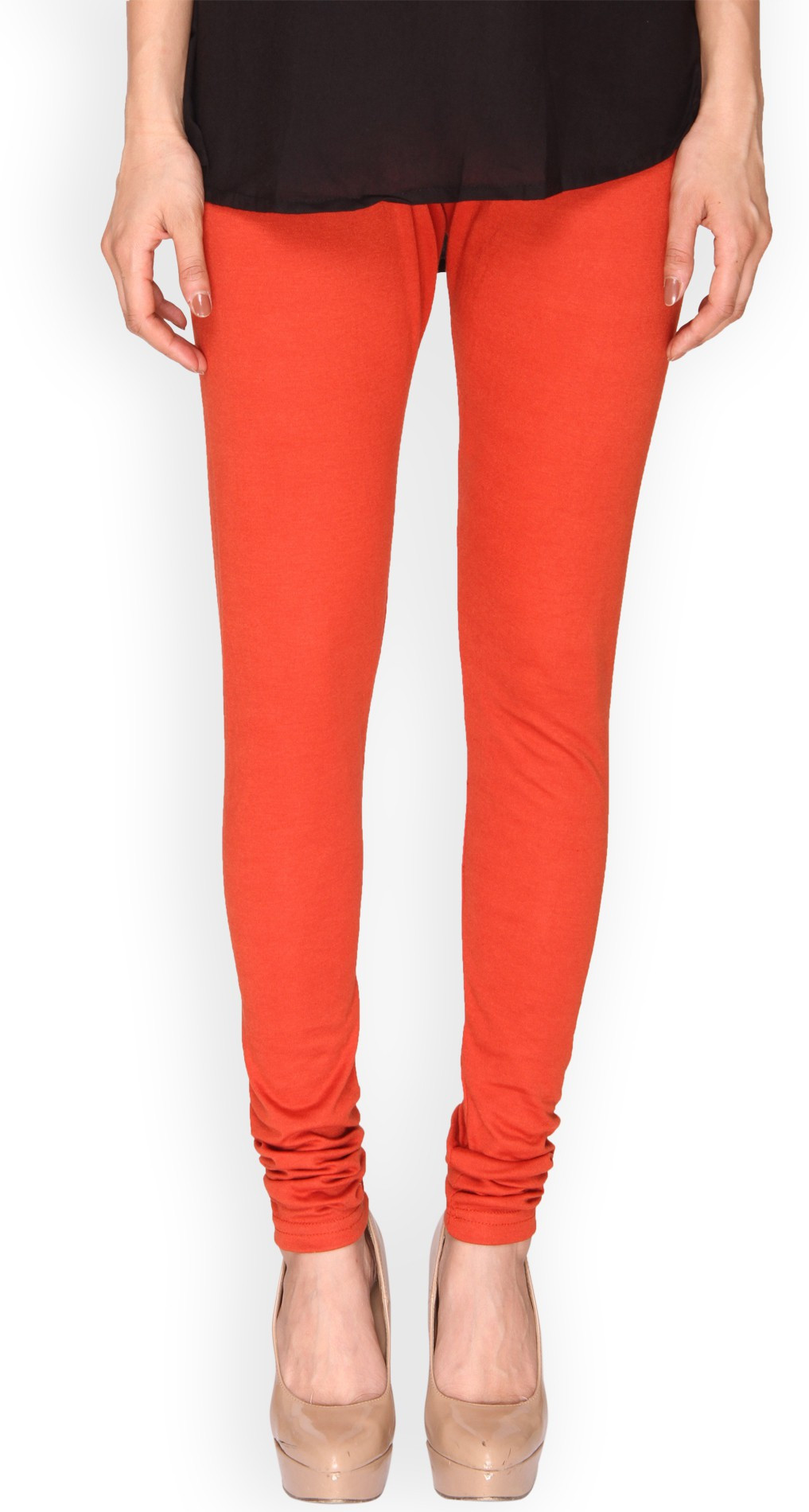 Ten on Ten Womens Orange Leggings