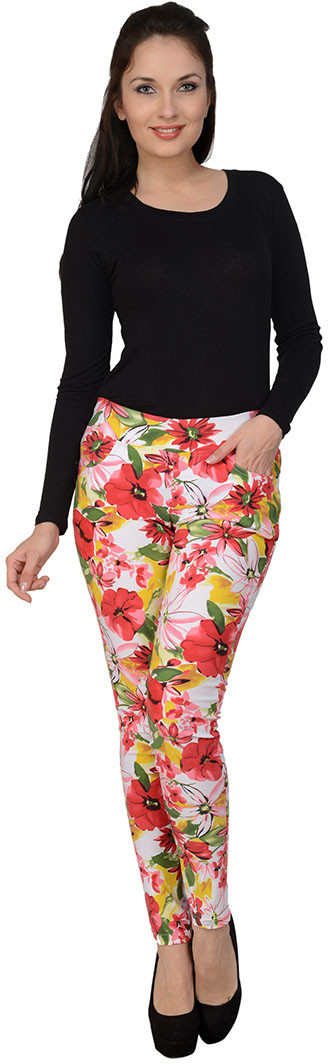 Sportelle USA India Womens Multicolor Jeggings