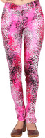 Inddus Women's Pink Jeggings