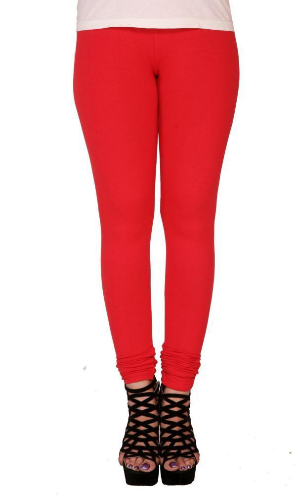 Suvasthra Weaves Womens Red Leggings