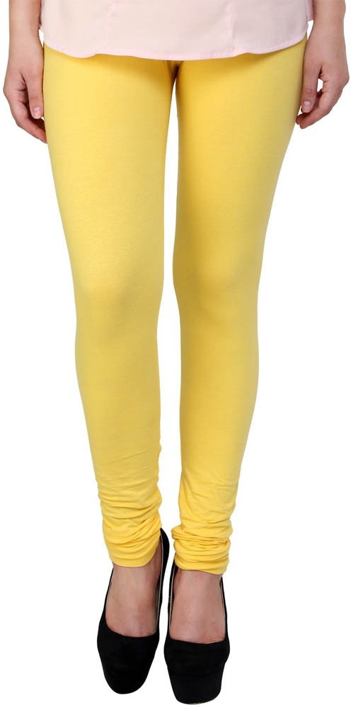 Antonius Womens Yellow Leggings