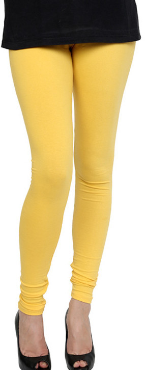 Pannkh Womens Yellow Leggings