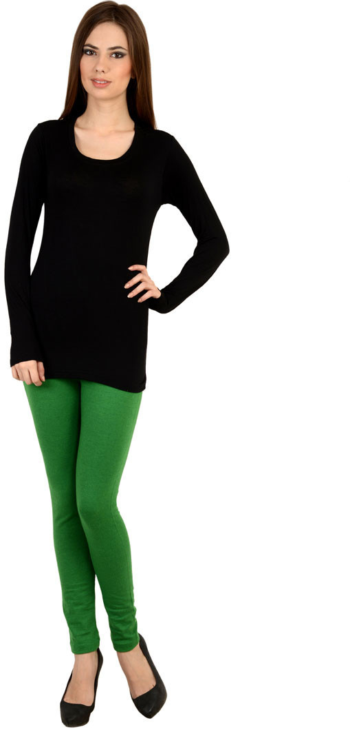 Sportelle USA India Womens Green Leggings