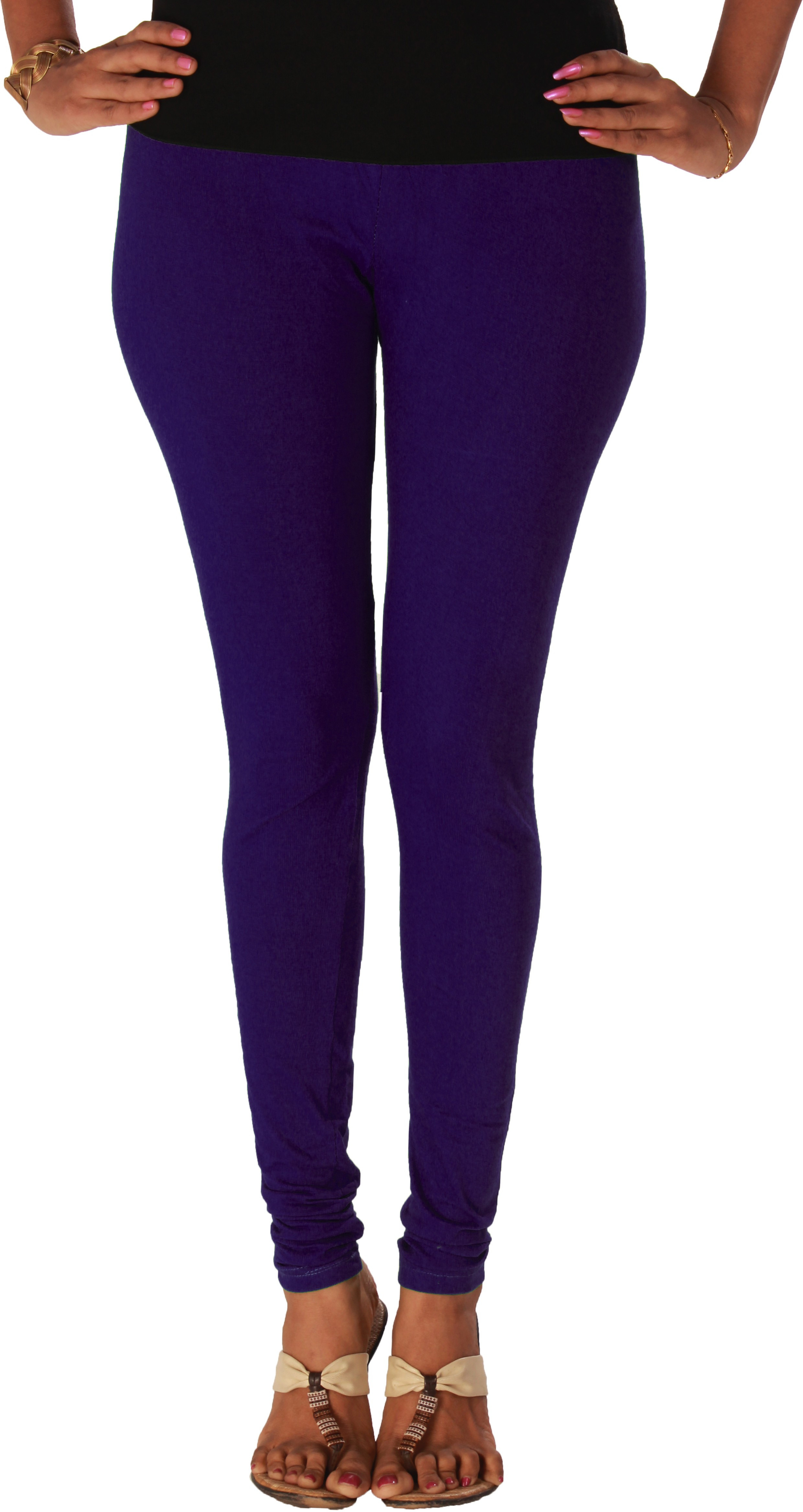 Yaari Womens Purple Leggings
