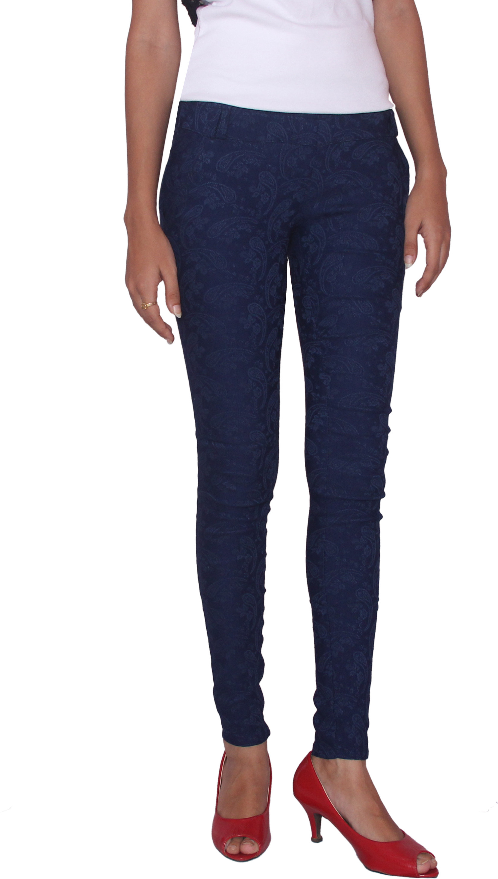Fungus Womens Blue Jeggings