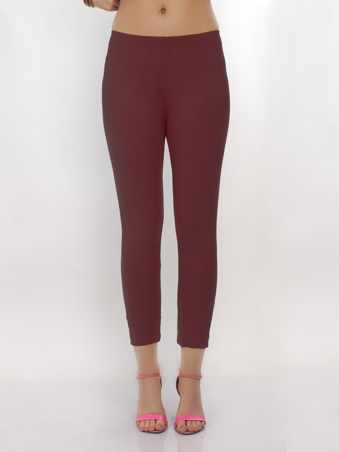 Sonari Womens Maroon Leggings