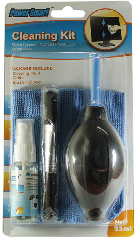 Power Smart Lens Cleaning Kit Lens Cleaner(25 ml, 3x4.5 inch, Pack of 1) RS.325 (28.00% Off) - Flipkart