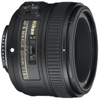 Nikon AF-S NIKKOR 50mm f/1.8G Lens
