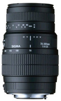 Sigma 70 - 300 mm F4-5.6 DG Macro for Nikon Digital SLR Lens(Black)