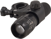 Letdooo Focus Adjustable Visibility LED Front Light(Black)