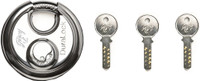 Godrej Duralock 3 Keys 90 mm Lock(Silver)
