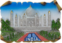 Temple Trees Tajmahal Fridge Magnet(Pack of 1, Multicolor)