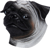 Temple Trees Pug Fridge Magnet(Pack of 1, Multicolor)