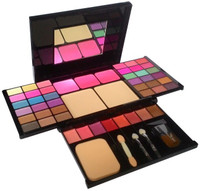 TYA 36Eyeshadow::3Blusher::2CompactPowder::8Lipcolor::1Puff::1Mirror(Pack of 1)
