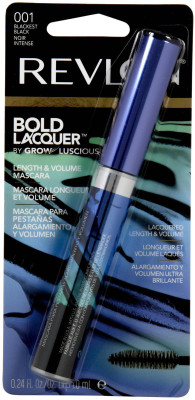 Revlon Bold Lacquer By Grow Lusious Length & Volume Mascara 7 ml(Blackest Black Noir Intense 001)