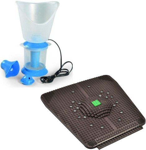 Deemark DC171 combo of Vaporizer with Relief mate Massager(White, Brown)